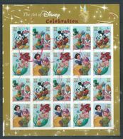 VERINIGTE STAATEN ETAS UNIS USA 2005 Walt Disney M/S 20V USED ON PAPER SC 3912-15sp YV BF3661 MI B3938 SG MS4439 - Sheets