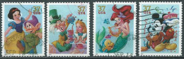 USA 2005 Walt Disney Set Of 4 X 37c USED SC 3912-15 YV 3662-3665 MI 3940-43 SG 4440-43 - Used Stamps