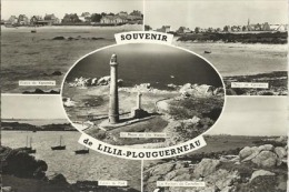 Souvenir De LILIA-PLOUGUERNEAU - CPSM Multivues - Plouguerneau