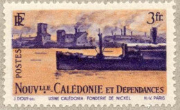 Nelle CALEDONIE :  Fonderie De Nickel Et Bateau - Industrie  - Série Courante - - Ongebruikt