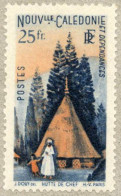 Nelle CALEDONIE :  Hutte De Chef Indigène (tribu De Couli) - Paysage - Tourisme  - Série Courante - - Unused Stamps