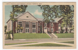 Campus Martius State Museum Marietta Ohio 1940s Postcard - Altri & Non Classificati