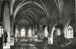 PICARDIE - 80 - SOMME - CRECY EN PONTHIEU - L'intérieur De L'église - CPSM PF NB - Crecy En Ponthieu