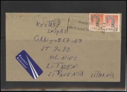 IRELAND Postal History Brief Envelope Air Mail IE 003 Archaeology - Storia Postale