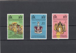 Nueva Hebrides Nº 444 Al 446 - Unused Stamps