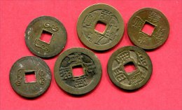 Lot 6 Monnaies Chine ?  14euro - Sonstige – Asien