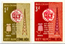 South Vietnam Viet Nam MNH Perf Stamps 1965 : UIT - Vietnam