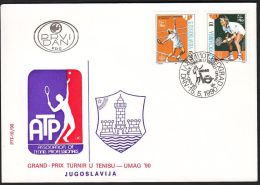 Yugoslavia 1990, FDC Cover "ATP Tournement In UMAP 1990",  Ref.bbzg - FDC