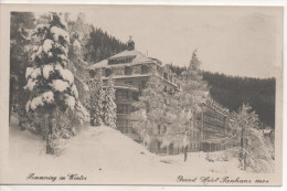 Nr.  1281,  AK  Semmering Im Winter, Grand Hotel Panhans, Ungel. FOTO-AK - Semmering