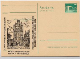 DDR P84-2-82 C2 Postkarte Zudruck TREPTOWER TOR NEUBRANDENBURG 1982 - Privé Postkaarten - Ongebruikt