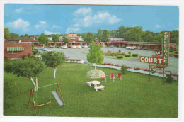 Colletdale Motel Court US 31 Bowling Green Kentucky 1958 Postcard - Bowling Green
