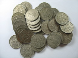 UK GREAT BRITAIN ENGLAND 6 SIX PENCE SIXPENCE NICKEL ONLY 1 COIN RANDOMALY KM 903 LOT 25 NUM 1 - H. 6 Pence