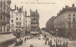 69 LYON - La Place Leviste Et La Rue De La Barre - Other & Unclassified