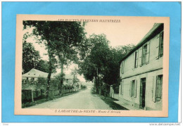 Labarthe De Neste -route D'arreau  Les Habitations -années 20-30 édition Poux - La Barthe De Neste