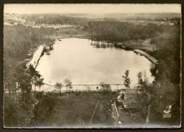 MONTENDRE Rare Vue Aérienne Du Lac Baron Desqueroux (Lapie) Chte Mme (17) - Montendre