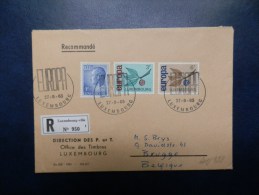 41/928  LETTRE   RECOMMANDE  LUX. - Lettres & Documents