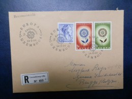 41/932  LETTRE   RECOMMANDE  LUX. - Storia Postale