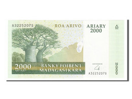 Billet, Madagascar, 2000 Ariary, 2003, NEUF - Madagaskar