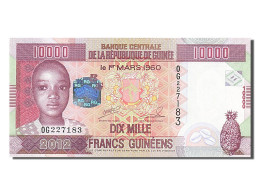 Billet, Guinea, 10,000 Francs, 2012, NEUF - Guinée