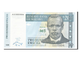 Billet, Malawi, 200 Kwacha, 2001, 2001-07-01, NEUF - Malawi