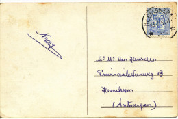 1964 Relais!!Fantasiekaart  Met PZ854 Van Klemskerke Naar Hemiksem Vertrekstempel Zie Scan(s) - 1951-1975 Heraldieke Leeuw