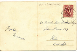 1953 Relais!!Fantasiekaart  Met PZ851 Van Putte(Kapelle) Naar Booischot Vertrekstempel Zie Scan(s) - 1951-1975 Lion Héraldique