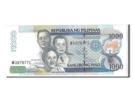 Billet, Philippines, 1000 Piso, 2012, KM:211a, NEUF - Filippijnen
