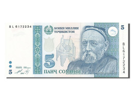 Billet, Tajikistan, 5 Somoni, 1999, NEUF - Tadzjikistan