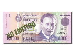 Billet, Uruguay, 1000 Nuevos Pesos, 1989, NEUF - Uruguay
