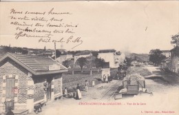 26-  CHATEAUNEUF DE GALAURE  Vue De La Gare - Sonstige Gemeinden