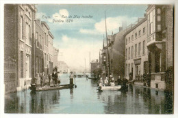 E2526 -  ENGIS  - Rue De Huy Inondée - Octobre 1924 - Engis