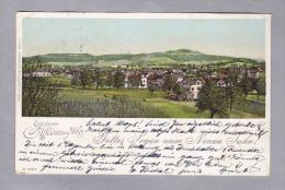 ZH Gruss Aus Affoltern A. Albis 1909.XII.30. Affoltern  Als Neujahrkarte Foto Hohl - Affoltern