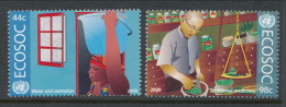 UN New York Office 2009. Mi # 1159-1160, MNH (**) - Ongebruikt