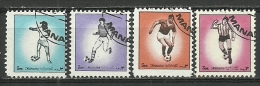 UAE (Manama) ; Football - Used Stamps