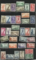 AOI COLONIE ITALIANE AFRICA ORIENTALE ITALIANA 1938 SOGGETTI VARI SERIE COMPLETA COMPLETE SET MH - MNH - Italian Eastern Africa