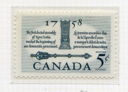 Canada  **    N° 309 -  Assemblée élue De La Nlle - Ecosse . - Unused Stamps