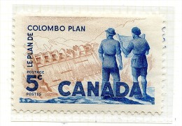 Canada  *    N° 321 -   10 E An. Du Plan De Colombo- - Neufs