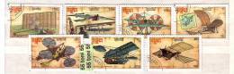 Kampuchea 1987 History Of Airships    7v.- Used (O) - Kampuchea