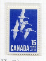 Canada  **    N° 337 -  Oies   . Prix   1,90€ + Port - Neufs