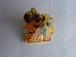 PIN'S PIF ET HERCULE  VMS 1991 Pif N°1172 - Pin's