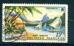 POLYNESIE  PA (o) Y&T N°9 : Paysage De Mooerea - Oblitérés