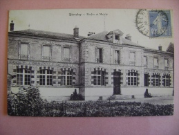 CP ETRECHY  ECOLES ET MAIRIE - Etrechy