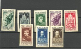 Vaticano. Serie Completa De Prensa Católica. Ivert 72/79*. Valor 120 Euros - Unused Stamps