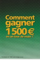COMMENT GAGNER 1500€ EN UN TOUR DE MAIN ? PAGES JAUNES - Sonstige & Ohne Zuordnung