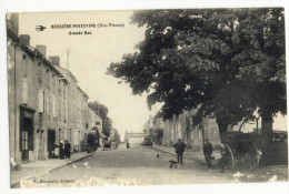 BUSSIERE-POITEVINE. - Grande-Rue - Bussiere Poitevine