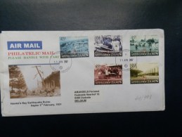 41/993   4     LETTRE   NOUVELLE   ZELANDE - Storia Postale