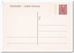 Noorwegen, Postcard Unused - Entiers Postaux