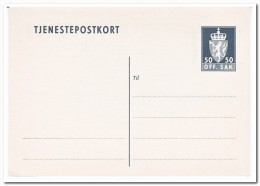 Noorwegen, Postcard Unused - Enteros Postales