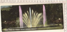 B1192 - FOTOSCOPE - TORINO - PARCO DEL VALENTINO - FONTANA LUMINOSA  VG 1956 - Parcs & Jardins