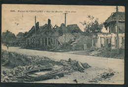 GUERRE 1914-18 - Ruines De CHAULNES - Rue Du Moulin - Chaulnes